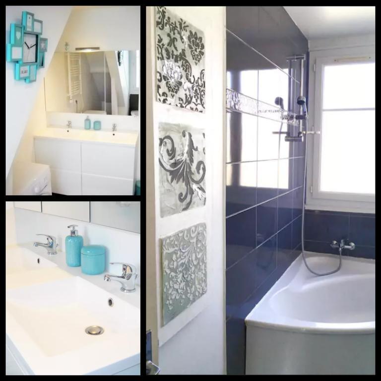Appartement Cosy Chic 3 Chambres Dieppe Bagian luar foto